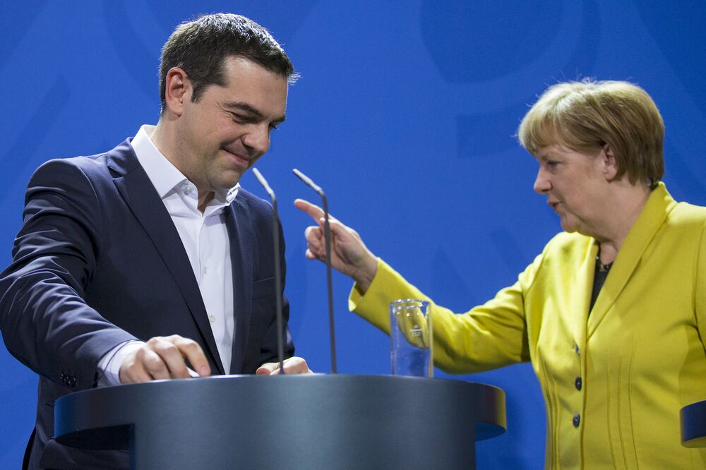 Aleksis Cipras, Angela Merkel, Foto: Reuters