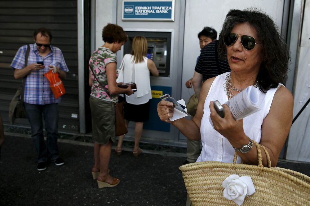 Grčka kriza, banke, Foto: Reuters