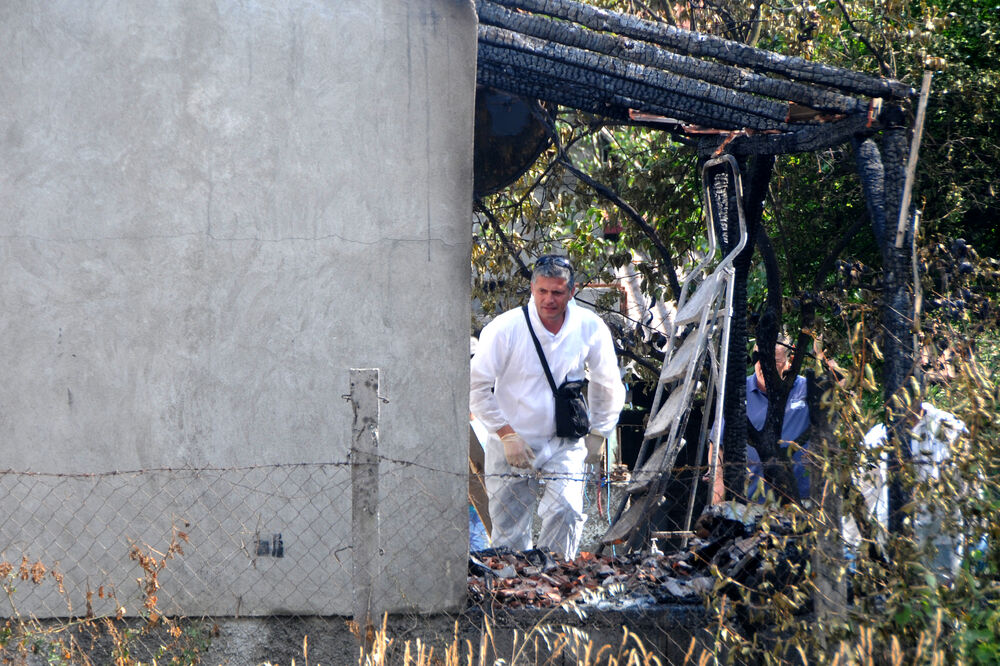 požar Golubovci, Foto: Boris Pejović