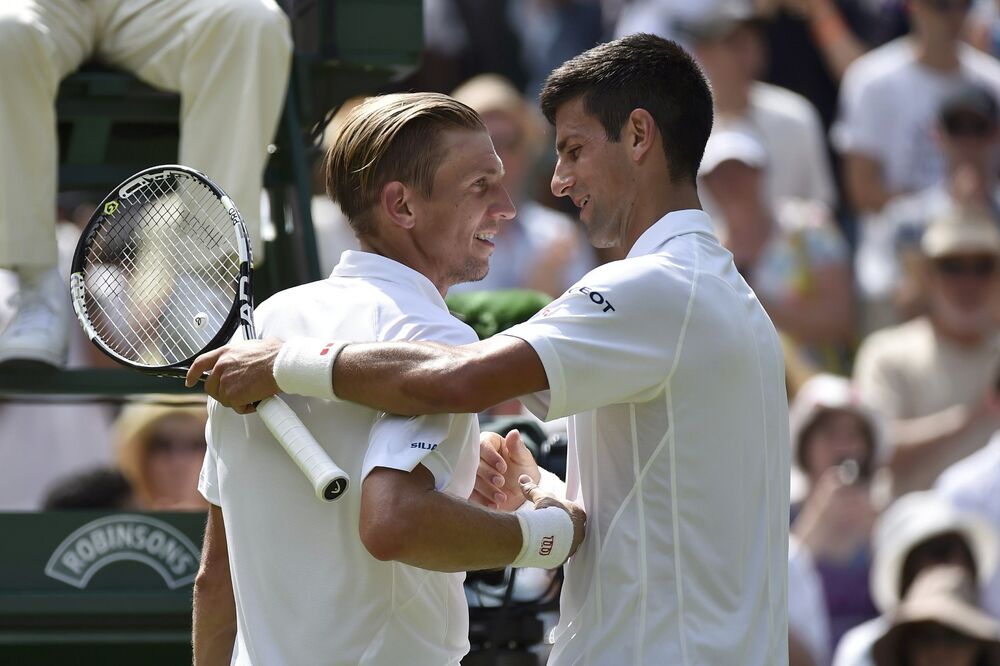 Novak Đoković i Jarko Nieminen, Foto: Reuters