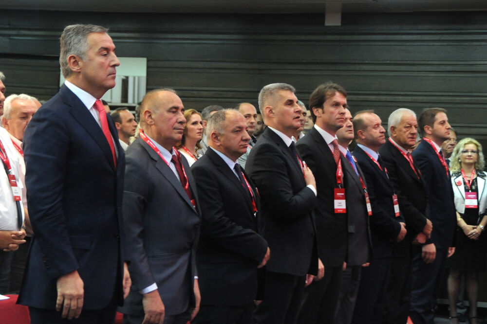 SDP Kongres, Ranko Krivokapić, Ivan Brajović, Milo Đukanović, Foto: Boris Pejović