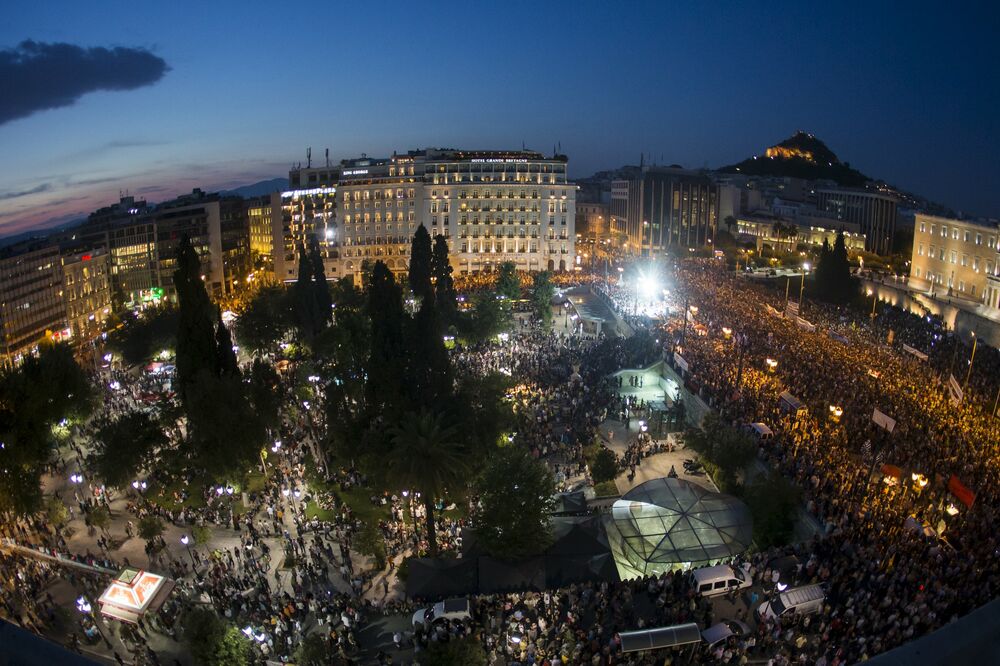 Grčka protest, Foto: Reuters