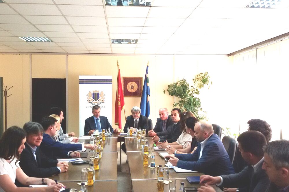 Branimir Gvozdenović, posjeta Baru, Foto: Gov.me