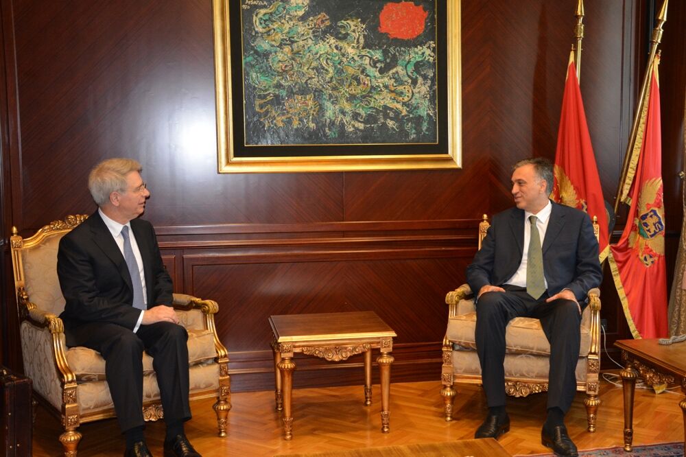 Loren Luis Stokvis, Filip Vujanović, Foto: Predsjednik.me