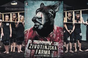 Grad teatar Budva: "Životinjska farma" u režiji Dina Mustafića