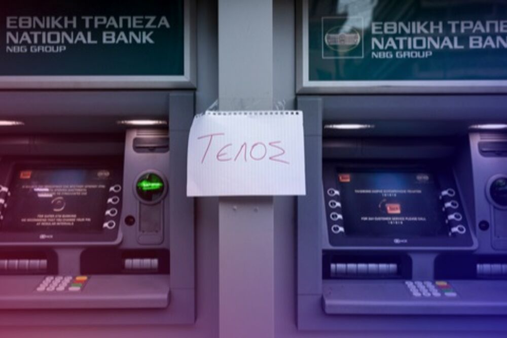 Grčka bankomat, Foto: Twitter.com