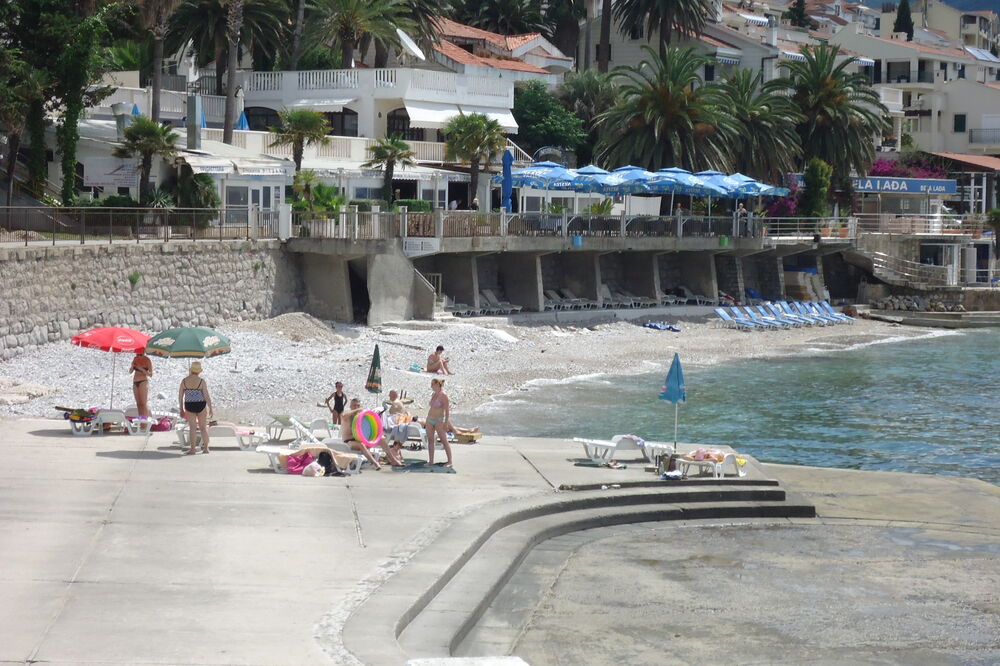 Herceg Novi, plaža, Foto: Slavica Kosić