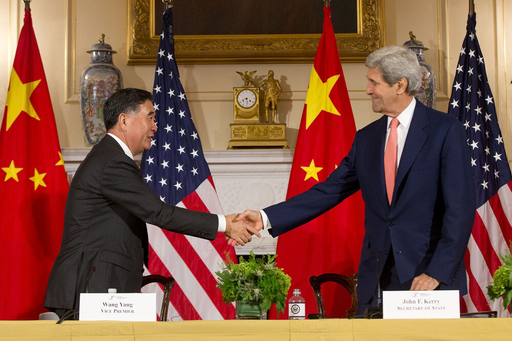 Vang Jang, Džon Keri, Foto: Beta/AP