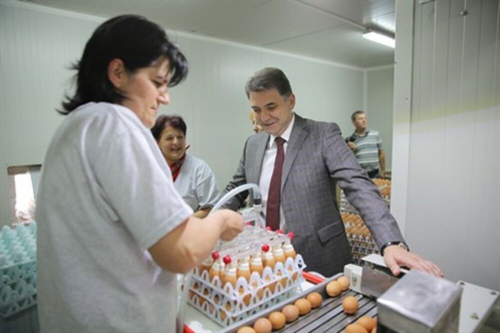 Petar Ivanović, Fabrika stočne hrane Spuž, Foto: Ministarstvo poljoprivrede i ruralnog razvoja