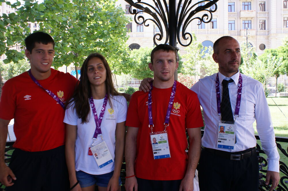 Mrvaljević, Božović, Gušić, Šćepanović, Foto: Aleksandar Radović