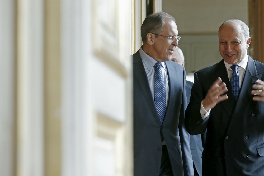 Loran Fabijus, Sergej Lavrov, Foto: Reuters