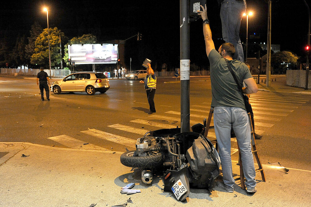 Podgorica udes, Foto: Savo Prelević