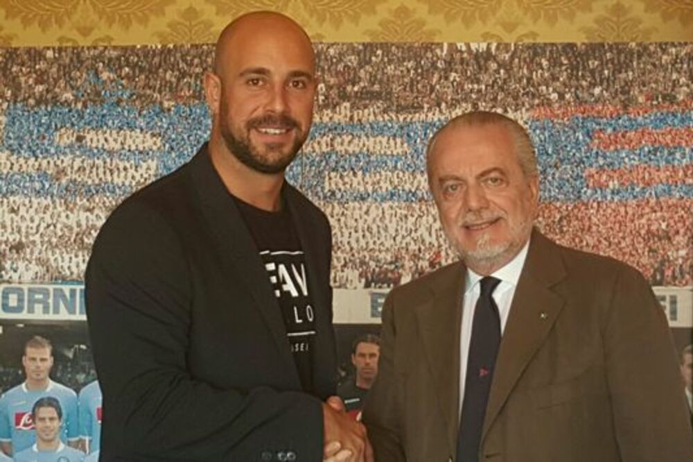 Reina i De Laurentis, Foto: Sscnapoli.it