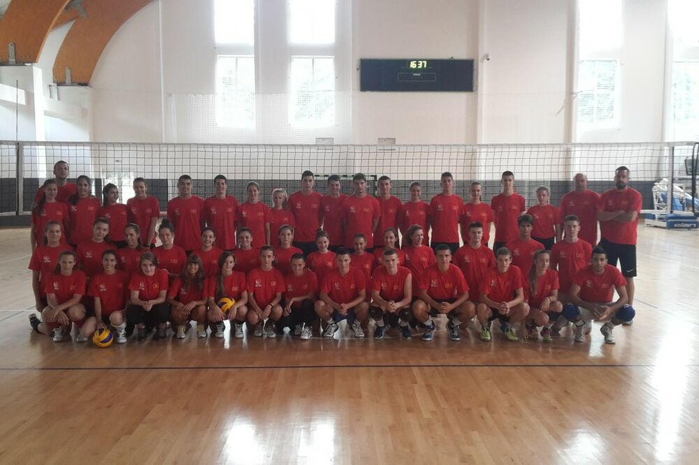 Kamp - pioniri i pionirke, Foto: Odbojkaški savez Crne Gore