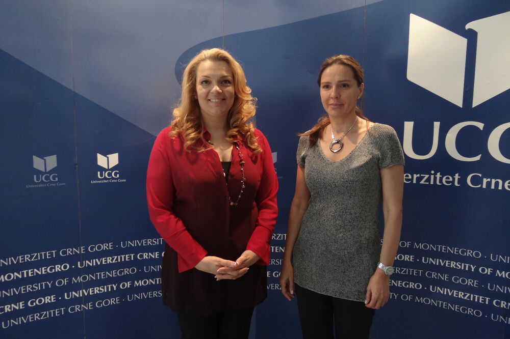 Sanja Vlahović, Radmila Vojvodić, Foto: Ministarstvo nauke