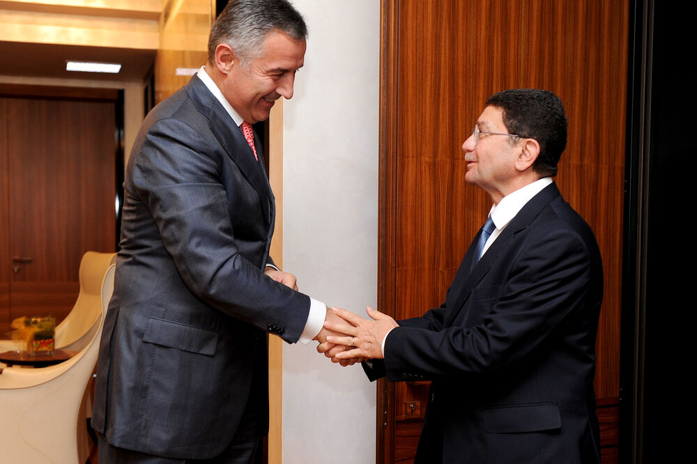Taleb Rifai, Milo Đukanović, Foto: Vlada Crne Gore