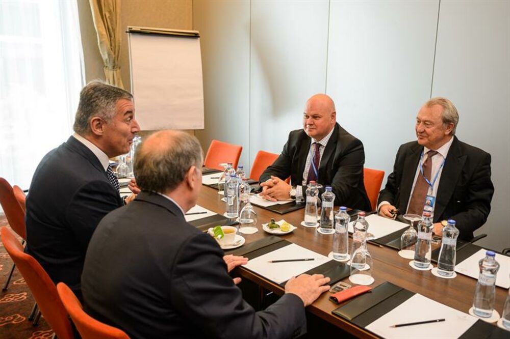 Milo Đukanović, Petar Bodmar, Foto: Gov.me