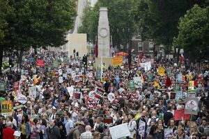 London: Protest zbog najavljenih mjera štednje