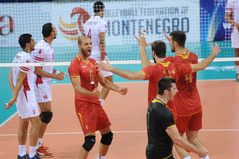 Ćaćić, odbojkaši Crne Gore, Foto: Savo Prelević