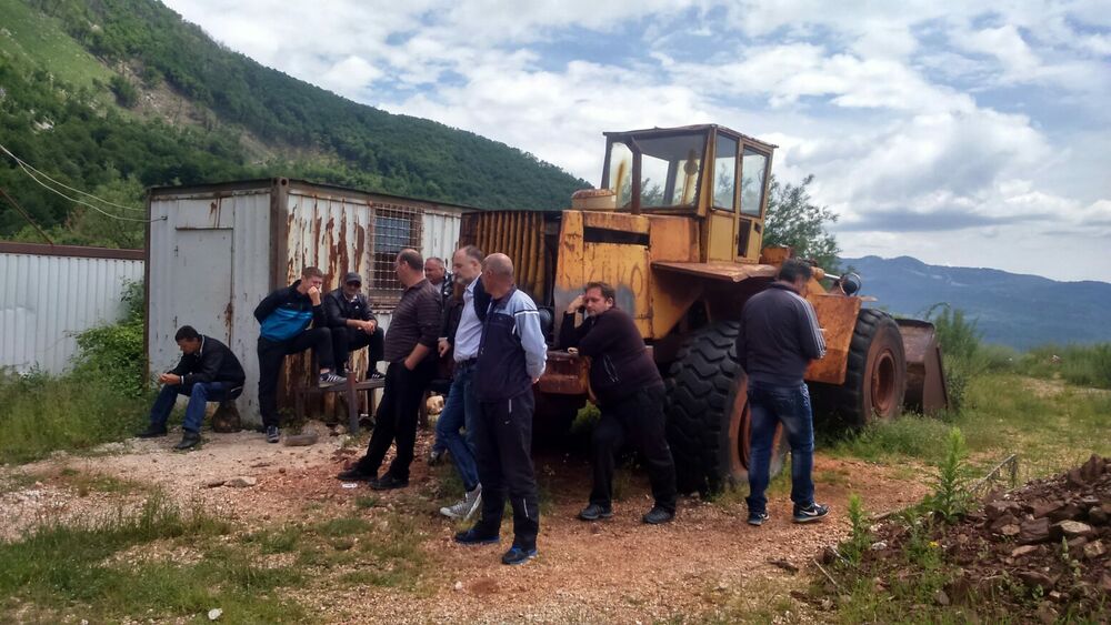 radnici Rudnika boksita