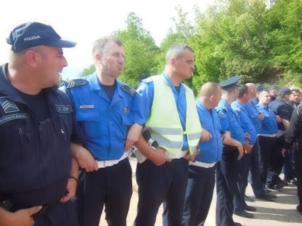 radnici Boksita, protest