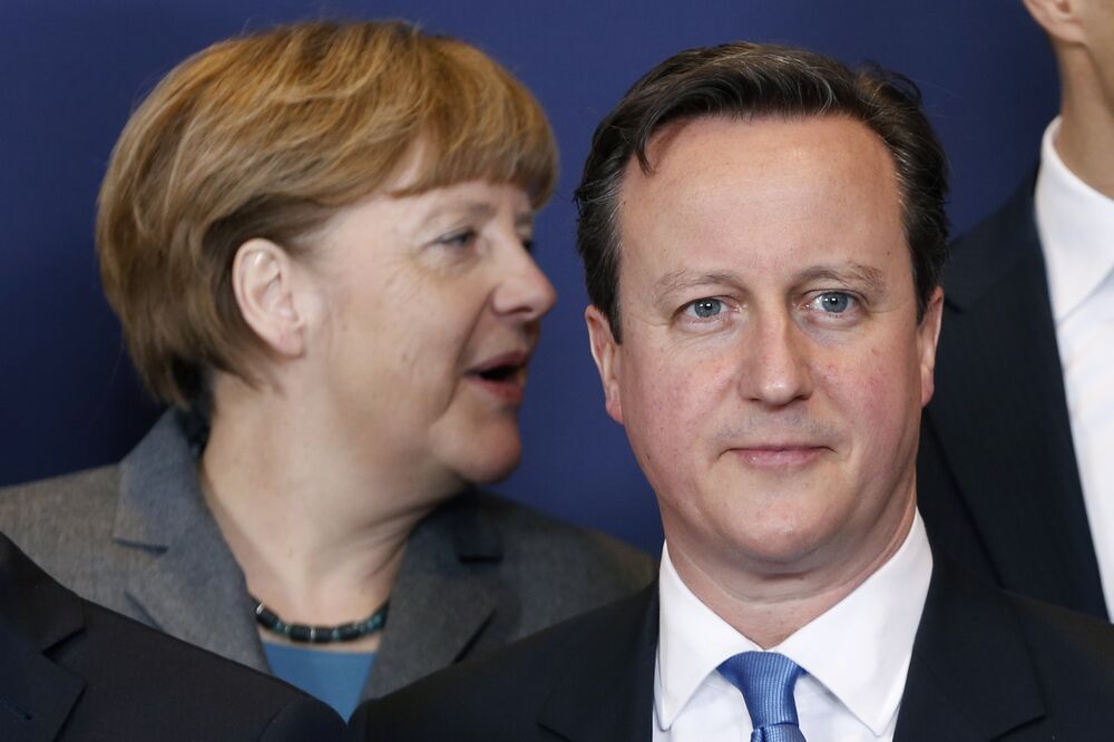 Angela Merkel, Dejvid Kameron, Foto: Reuters