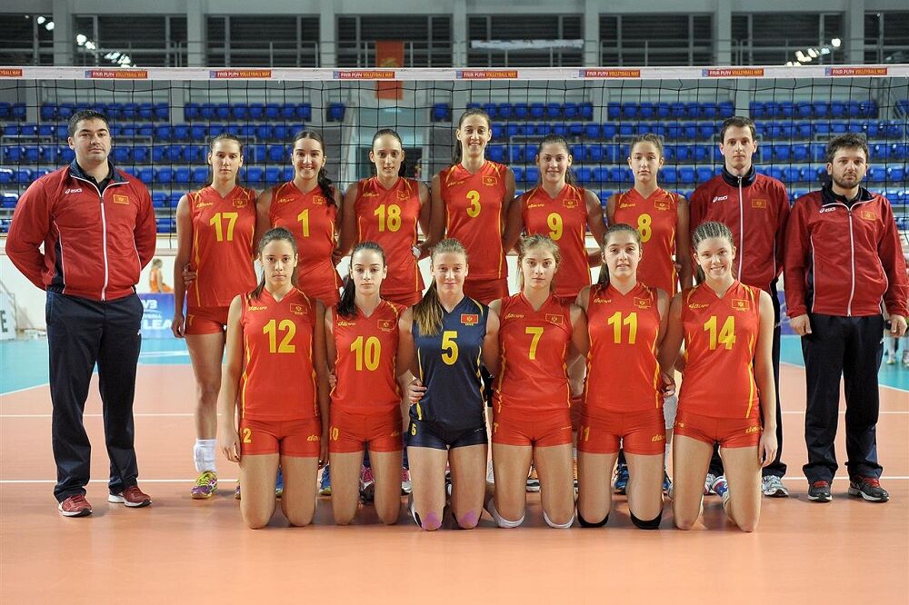 Ženska kadetska odbojkaška reprezentacija, Foto: Odbojkaški savez Crne Gore