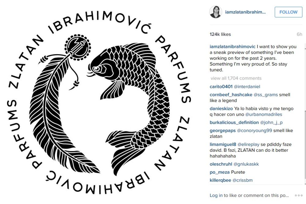 Zlatan Ibrahimović, Foto: Instagram