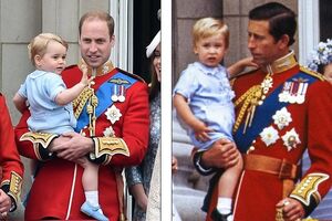 Princ Džordž prvi put na balkonu palate: Na koga vam liči?