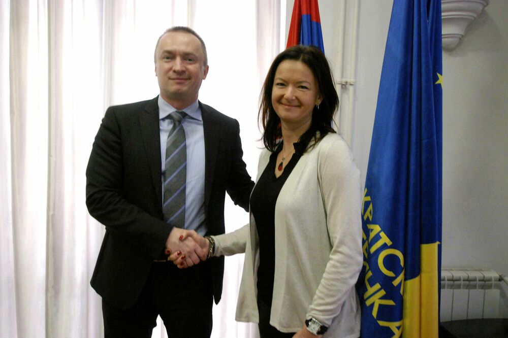 Bojan PajtiĆ, Tanja Fajon, Foto: Betaphoto