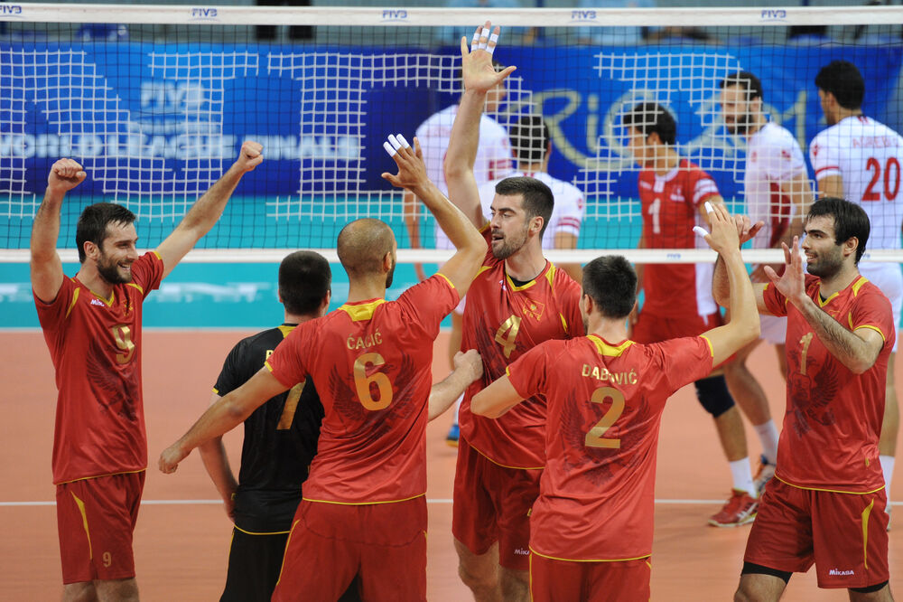 Odbojkaši Crne Gore, Foto: Savo Prelević