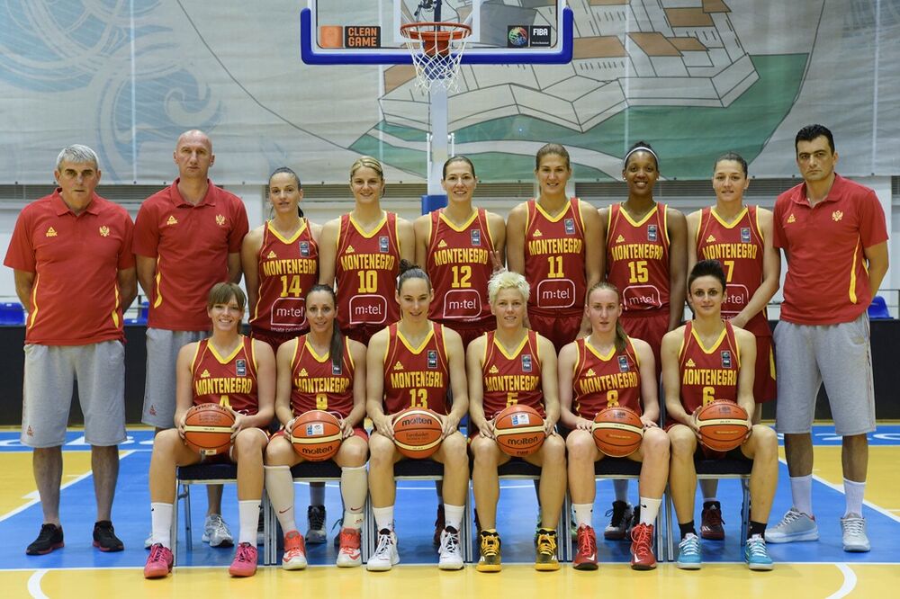 Košarkašice Crne Gore, Foto: FIBAEUROPE.COM