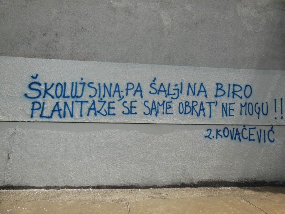 grafiti Nikšić
