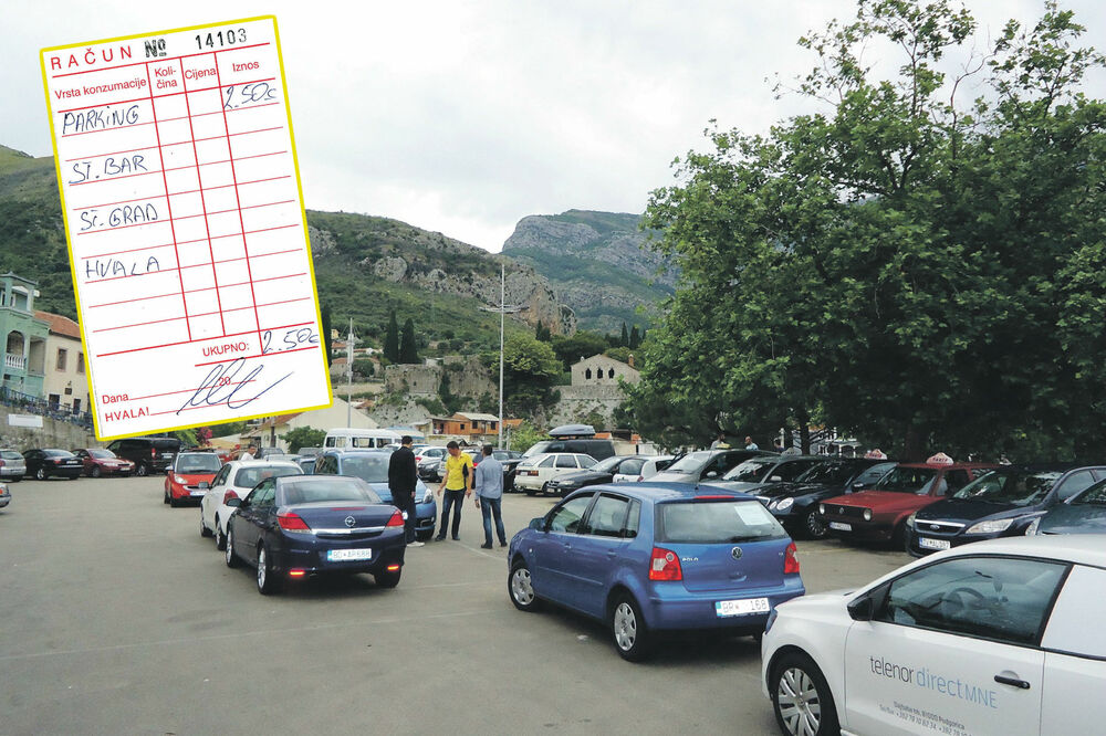 nelegalno naplaćen parking, Foto: Vijesti online, Radomir Petrić