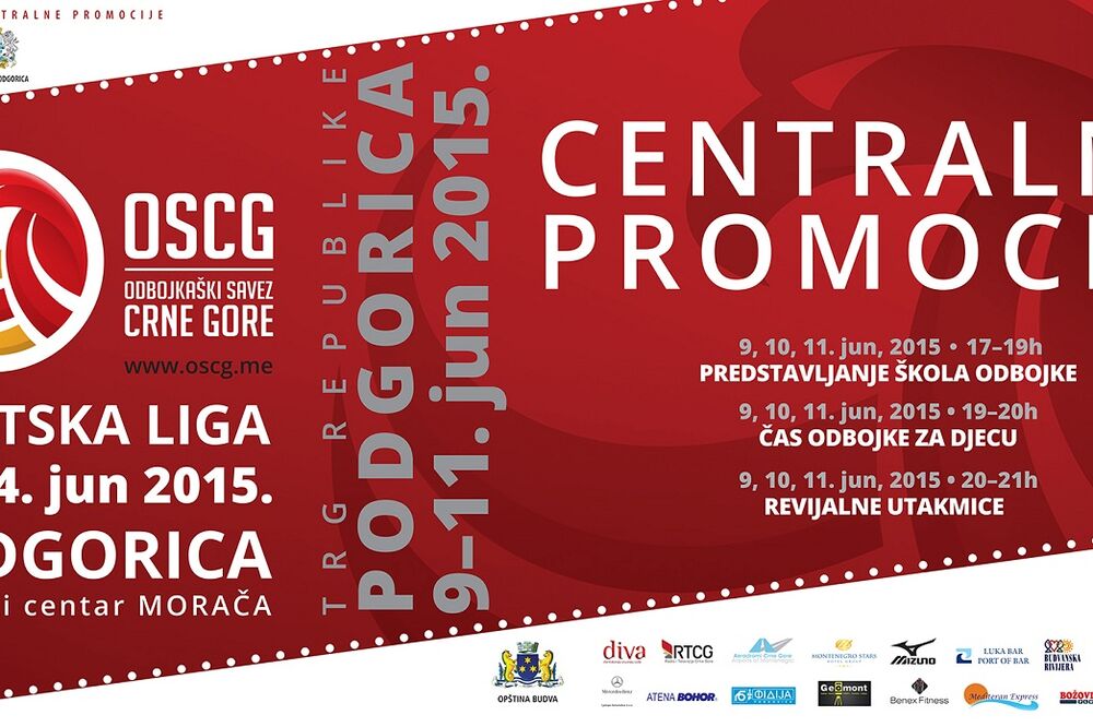 Centralna promocija OSCG, Foto: Odbojkaški savez Crne Gore