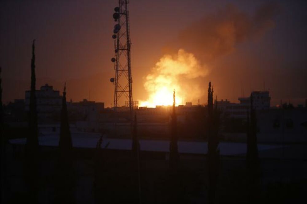 Sana, Jemen, bombardovanje, Foto: Beta-AP
