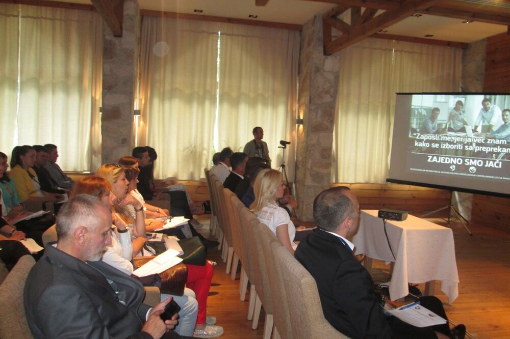 Konferencija, Zajedno smo jači - Društvena integracija osoba sa invaliditetom, Foto: Dragana Šćepanović