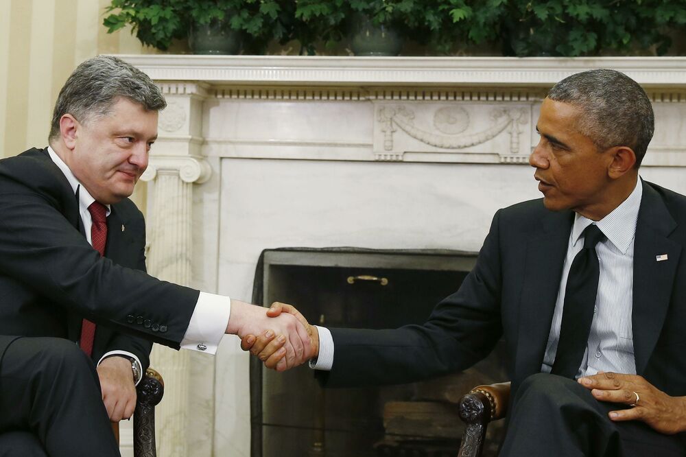 Petro Porošenko, Barak Obama, Foto: Reuters