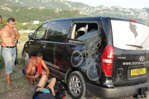 Nebo iznad Budve bez paraglajdera