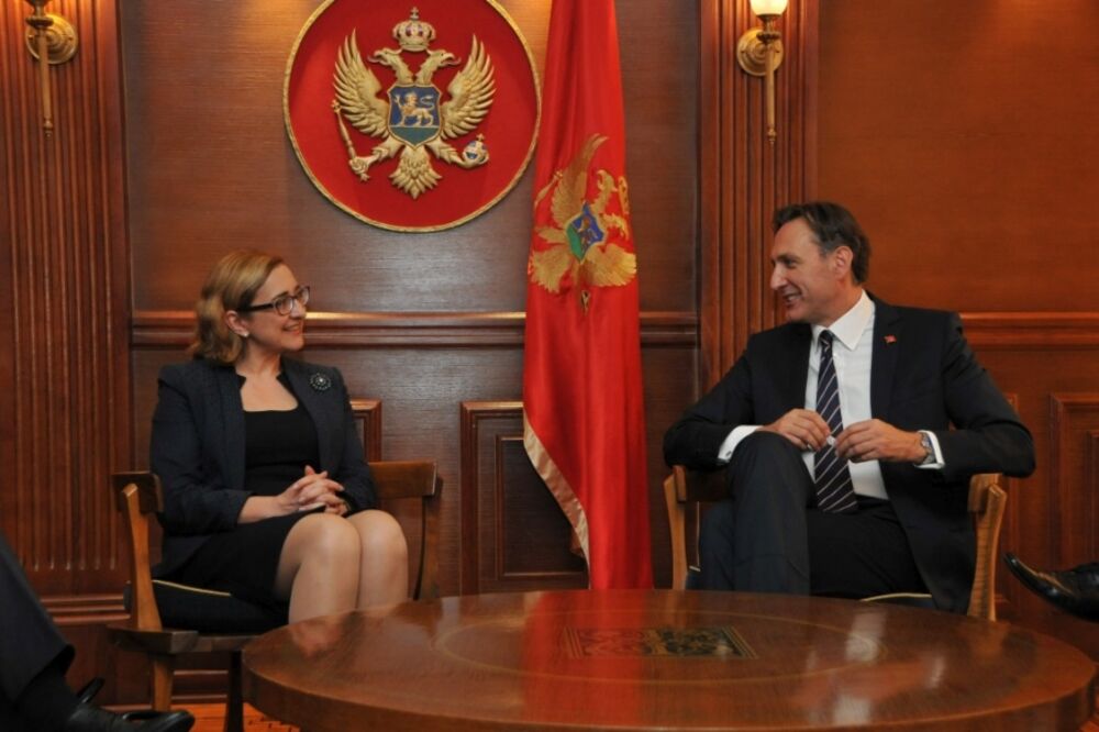 Tamara Beručašvil, Ranko Krivokapić, Foto: Skupstina.me