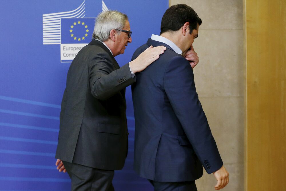 Žan-Klod Junker, Aleksis Cipras, Foto: Reuters