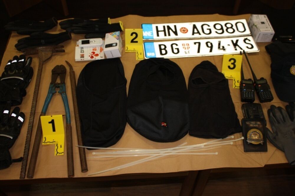 tablice Herceg Novi, Foto: Dubrovacko-neretvanska.policija.hr