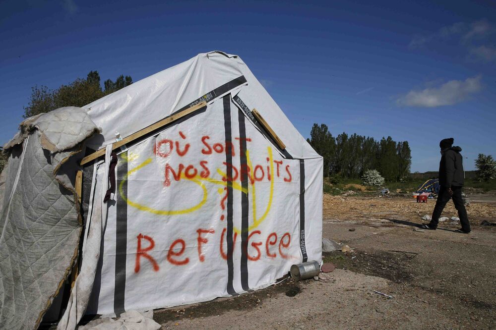 Izbjegličko naselje, Francuska, Foto: Reuters