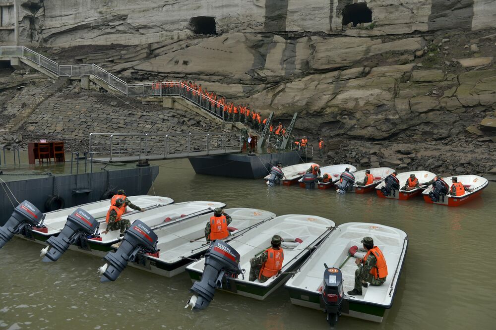 Potonuli brod, Kina, Foto: Reuters