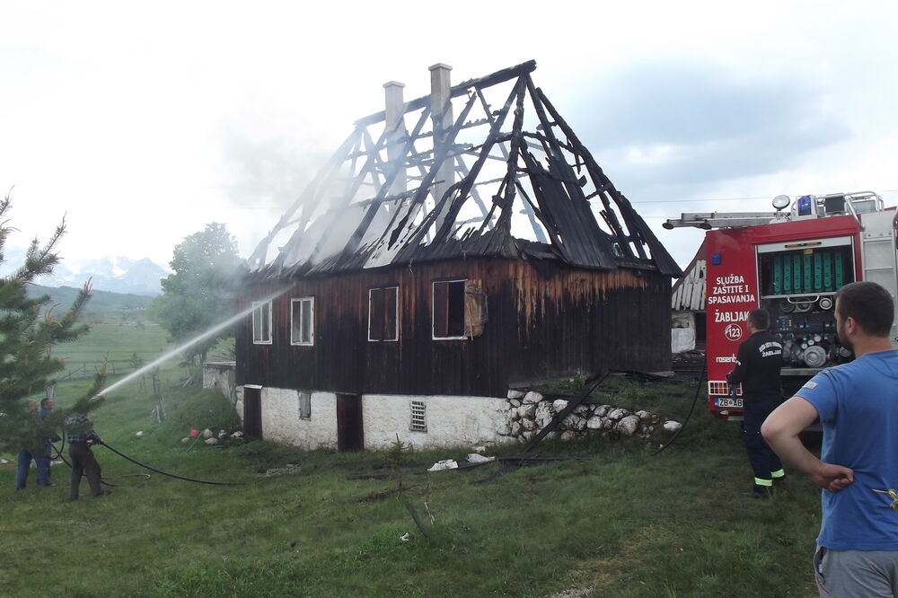 požar, Stevovići. Žabljak, Foto: Obrad Pješivac