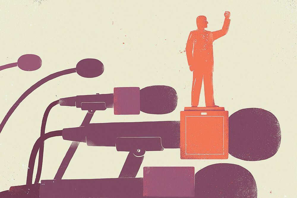 diktator, govornik (Novina), Foto: Nytimes.com