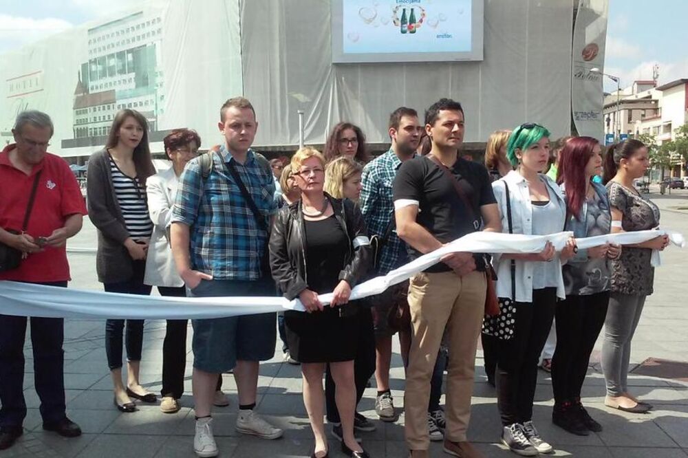 Dan bijelih traka, Foto: Twitter