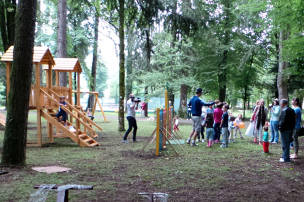 Dječje igralište, Njegošev park, Cetinje, Foto: Danijela Lasica