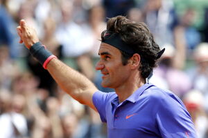 Federer u tri seta preko Džumhura do osmine finala