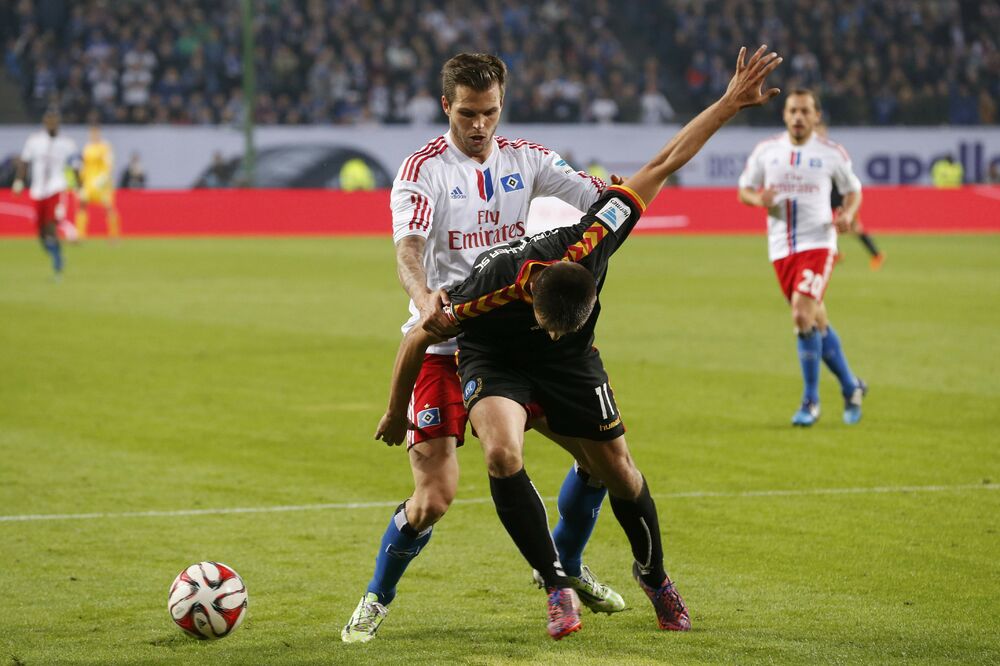 HSV-Karlsrue, Foto: Reuters